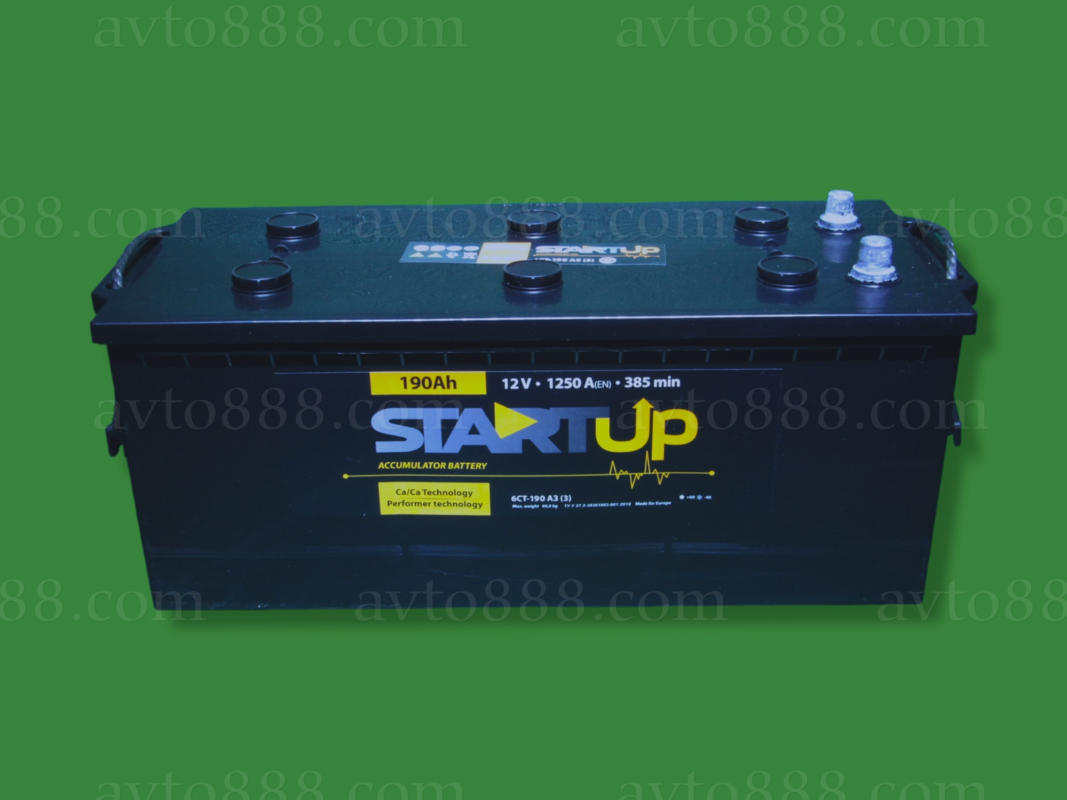 АКБ 190 1250A "Start UP"