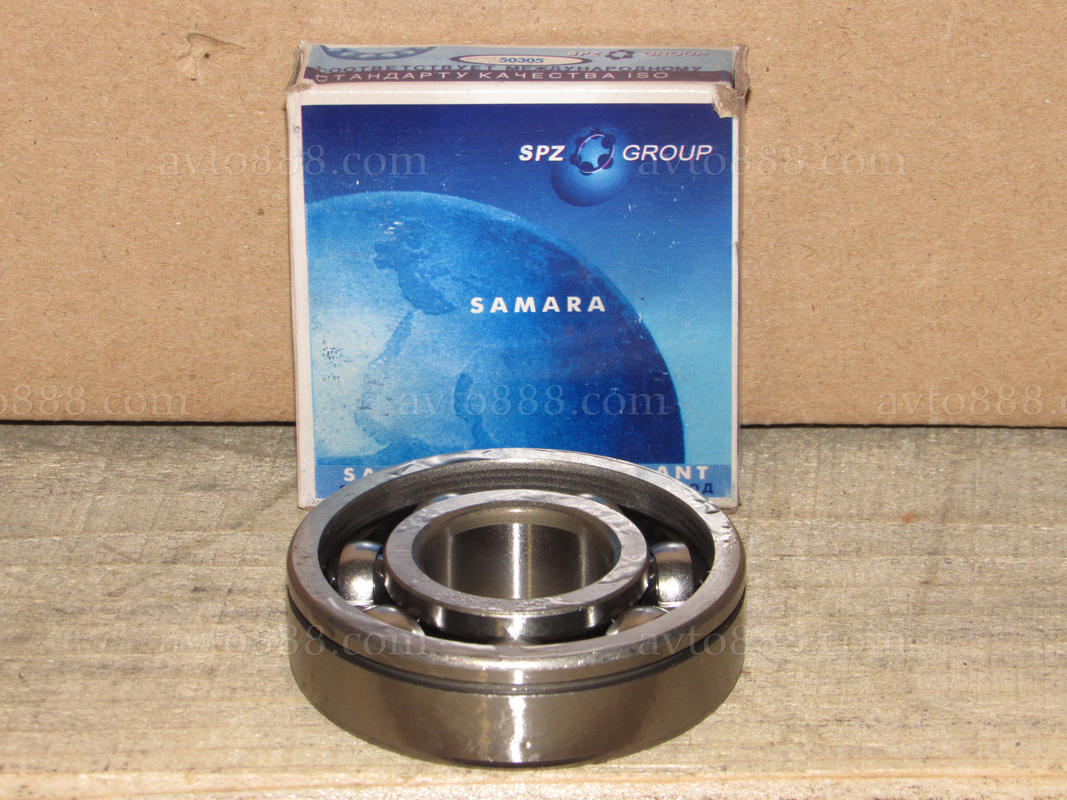 підш. КПП 2108 (перв.вала), (відрит. з канавк.) "СПЗ"