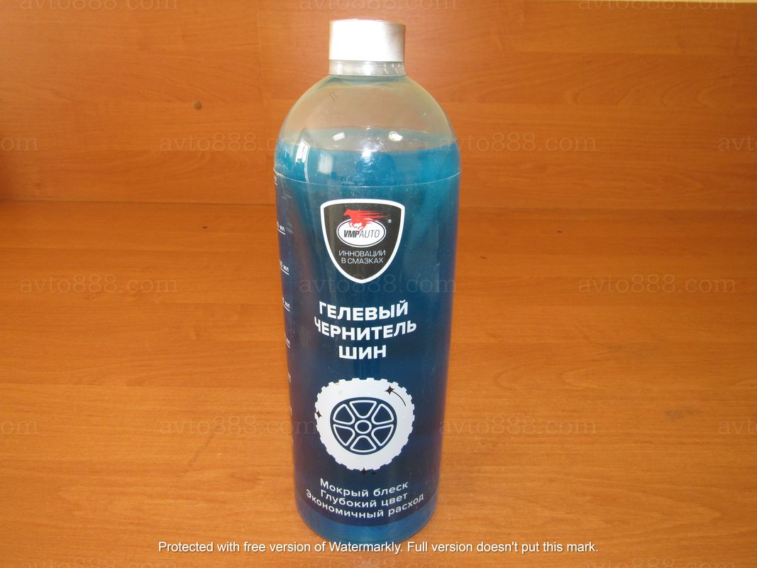 засіб для обработки шин чернитель гелевый WAXis Professional 1л. флакон VMP-AUTO