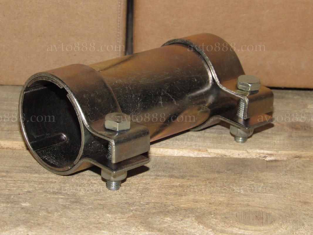 хомут глушн.  трубний d48