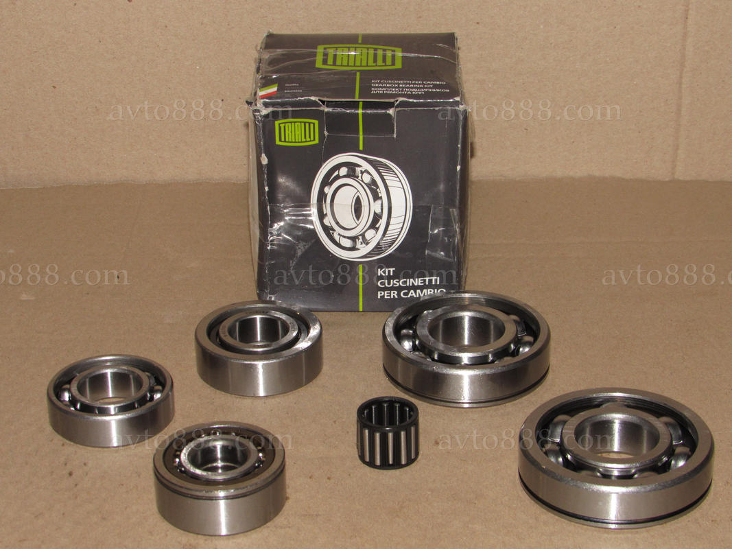 підш. КПП 2101  к-кт  4ст. "Trialli"-Qualita   (5шт+іголч.), (-01-07,-21)