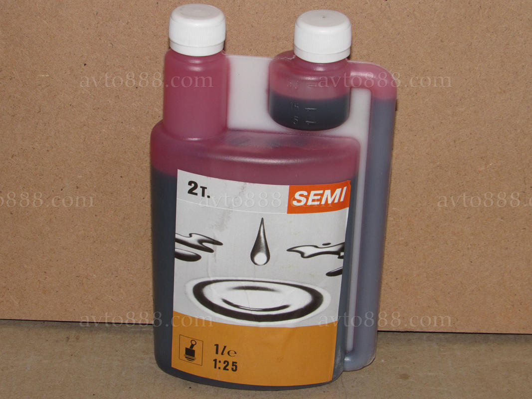 масло 2Т 1л  з дозат. "SEMI"