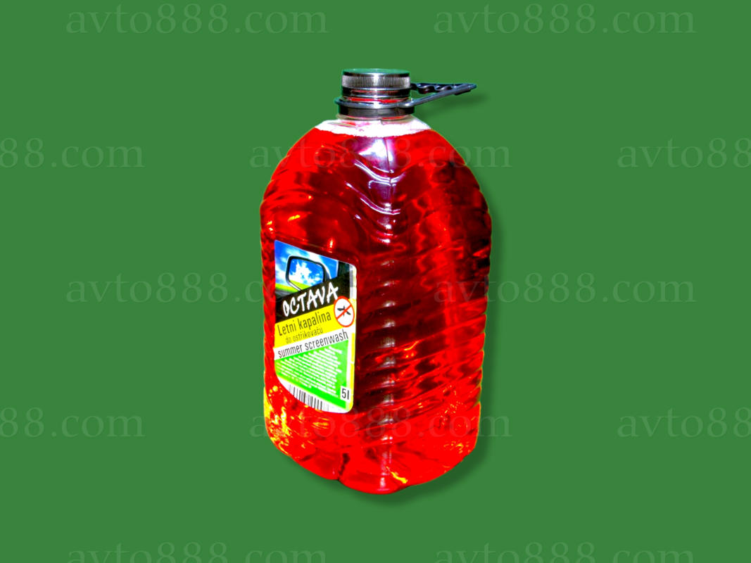 омивач скла ЛІТНІЙ 5л "Polus" черв.