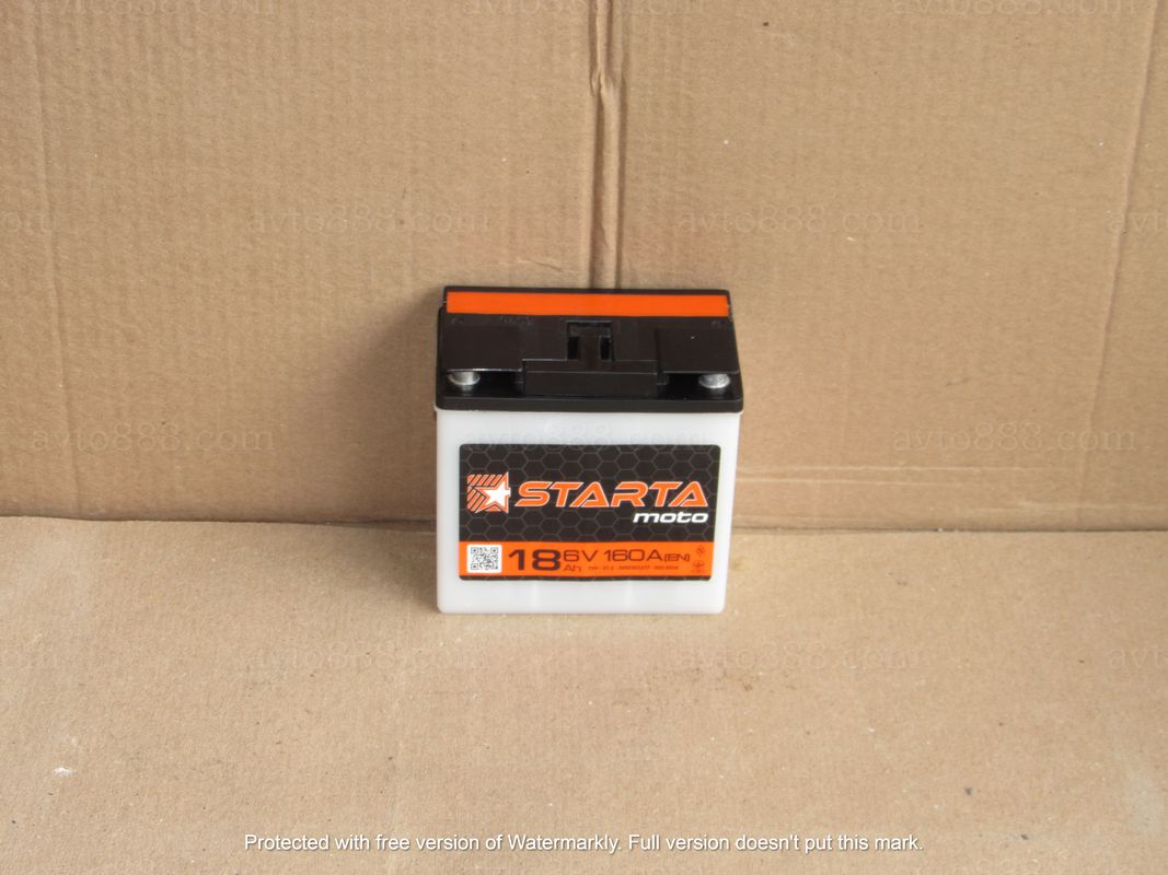 АКБ МОТО  6V 18A "Укр." конус