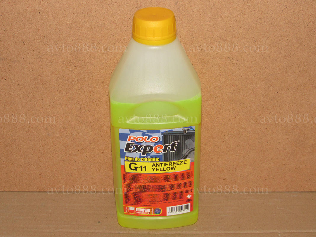 антифриз жовтий  1л "Polo Expert"