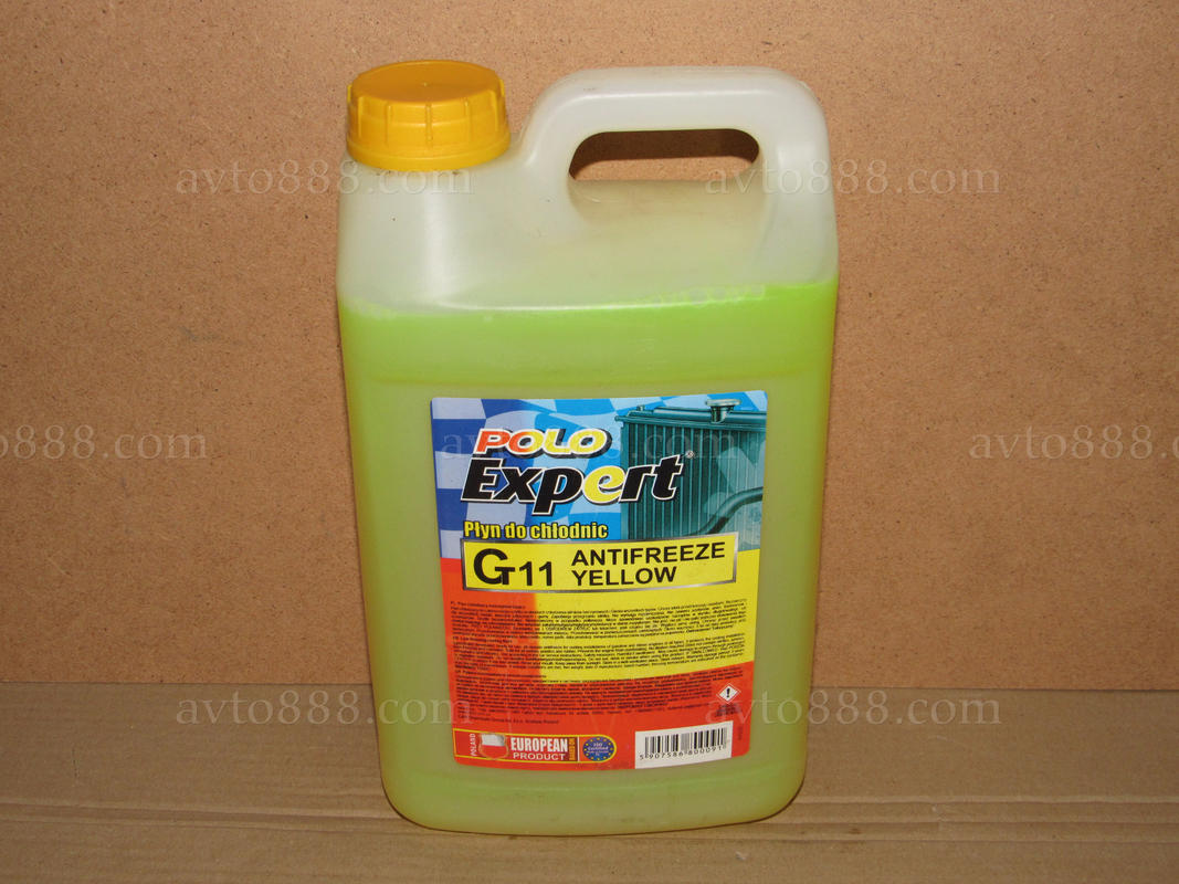 антифриз жовтий  5л "Polo Expert"
