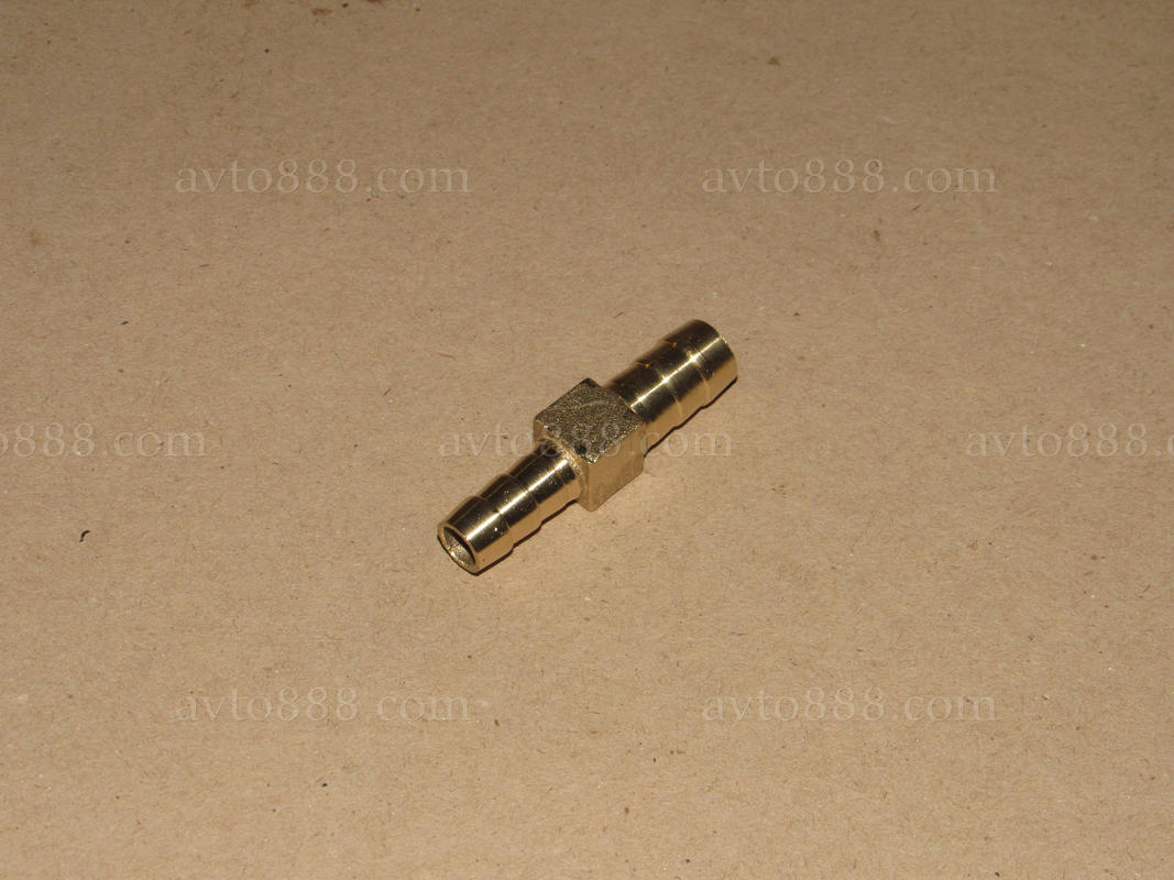 зєднання шлангів / перехідн. латунь  8-10мм