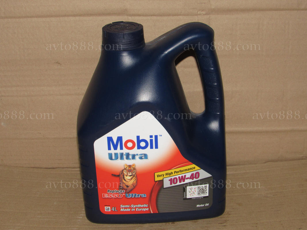 масло 10w40 4л "Mobil" Ultra    АКЦІЯ