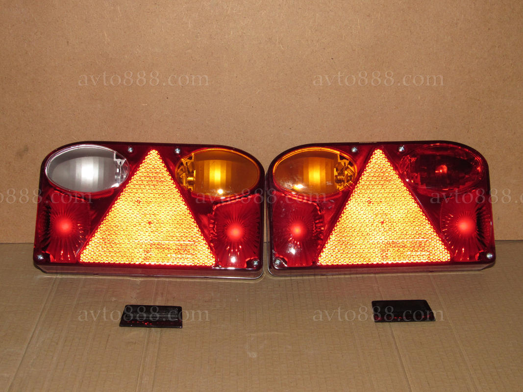 фонар прицепа лв+пр   -V под.-