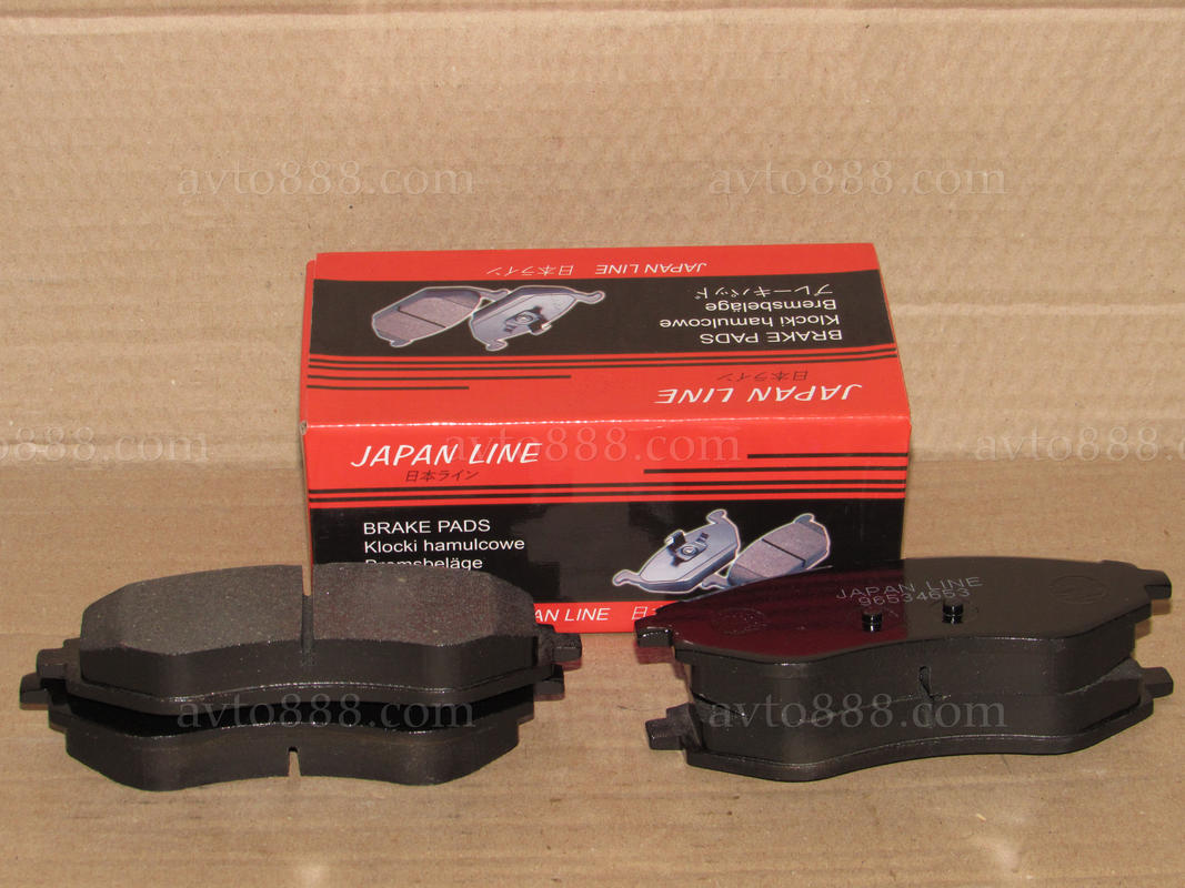 колодка Aveo пер. торм. "Japan Line"