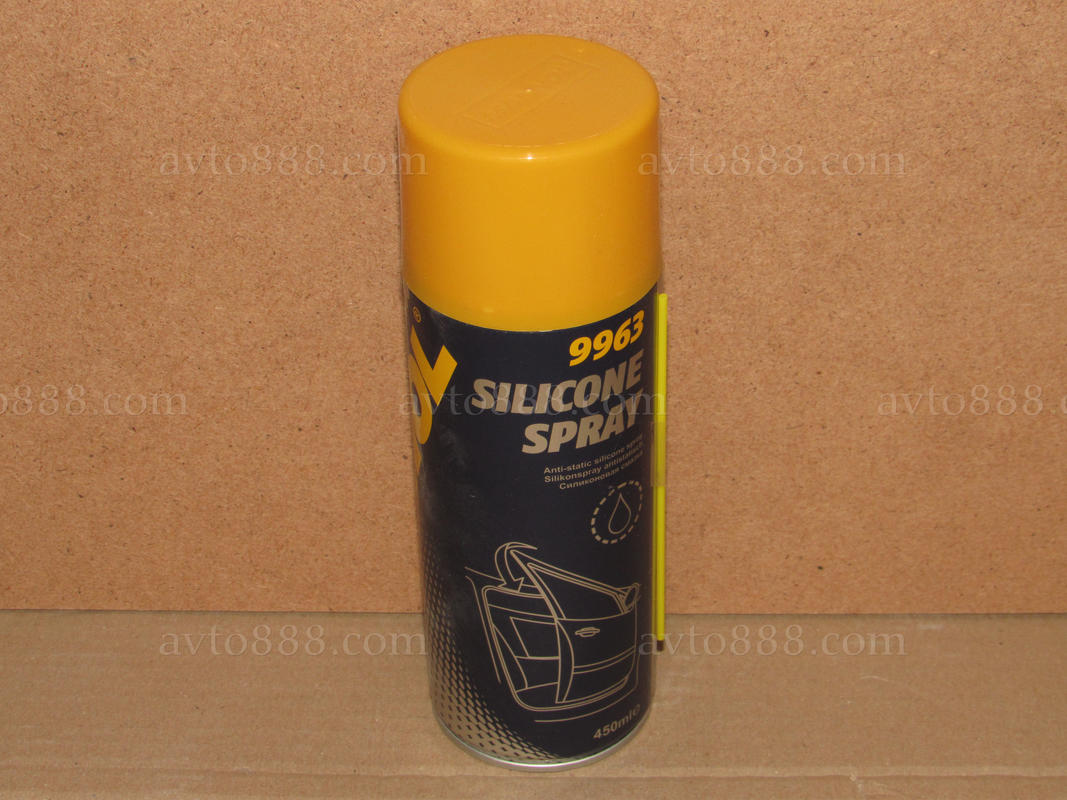 смазка силікон. 450г "Mannol" аер.   -Silicone Spray Antistatisch-