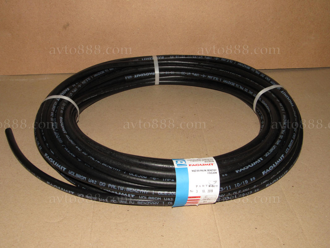 шланг дизель-масло-бензо d= 6 армір. "Fagumit" метри