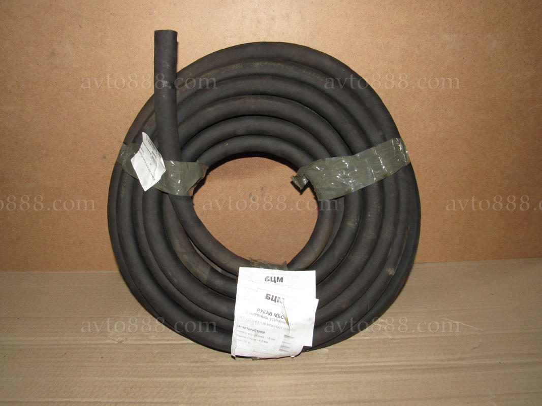 шланг масло-бензо d=18 армір. "БЦМ"   -10м-бухта-