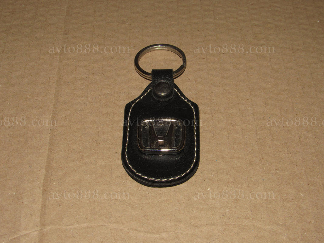 брелок "Honda" шкіра+метал