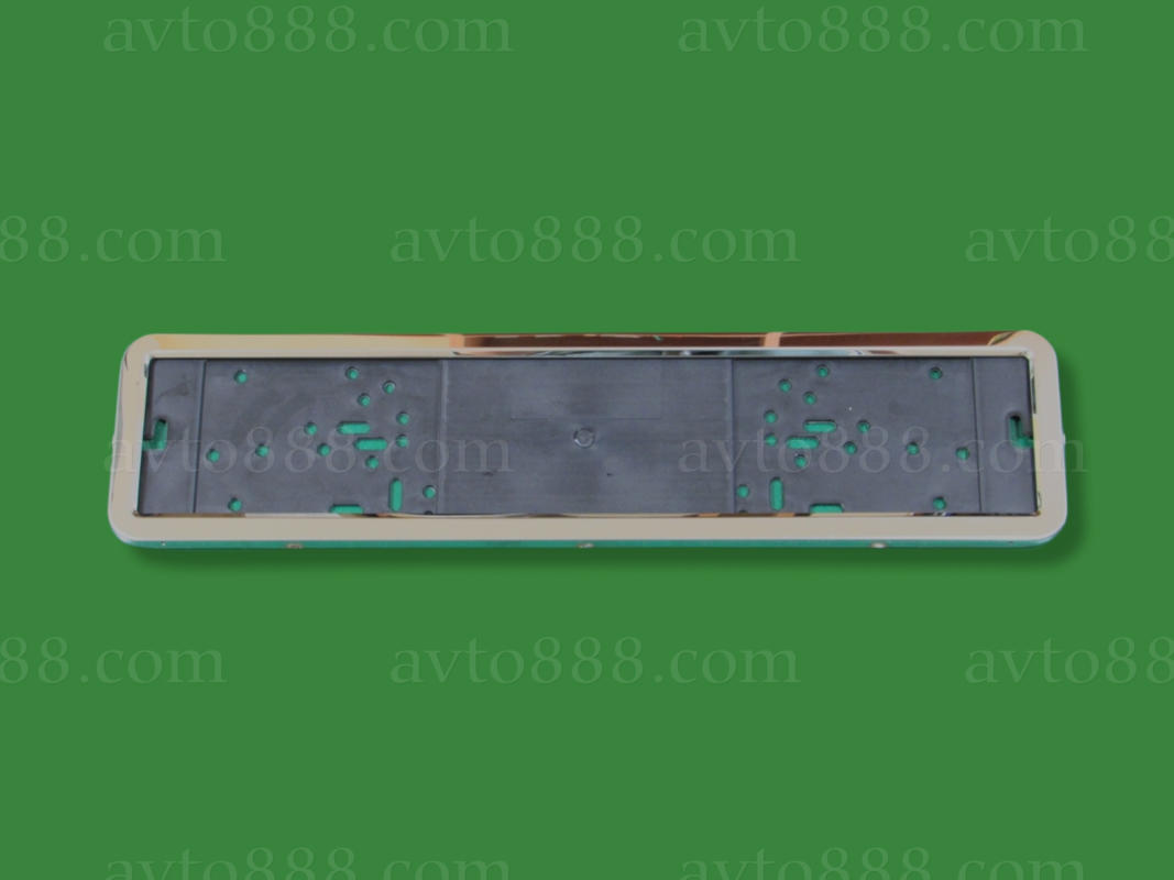 рамка номерн. знака ХРОМ  "Elegant" / "Vinso"