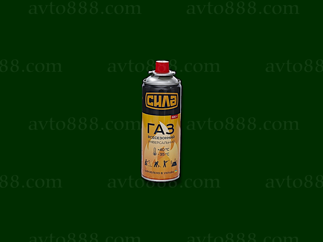 газ балон для плитки 220гр "Сила"