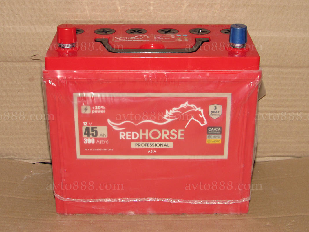 АКБ Азія  50 L+ 390A "Racing Forse"
