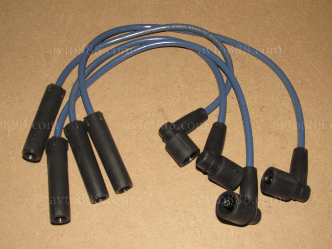 провода свічей 21214 "Tesla"   -сині-/-силікон-