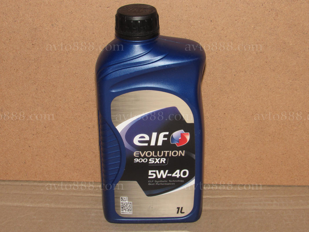 масло "ELF"  5w40 evolution 900 SXR 1л