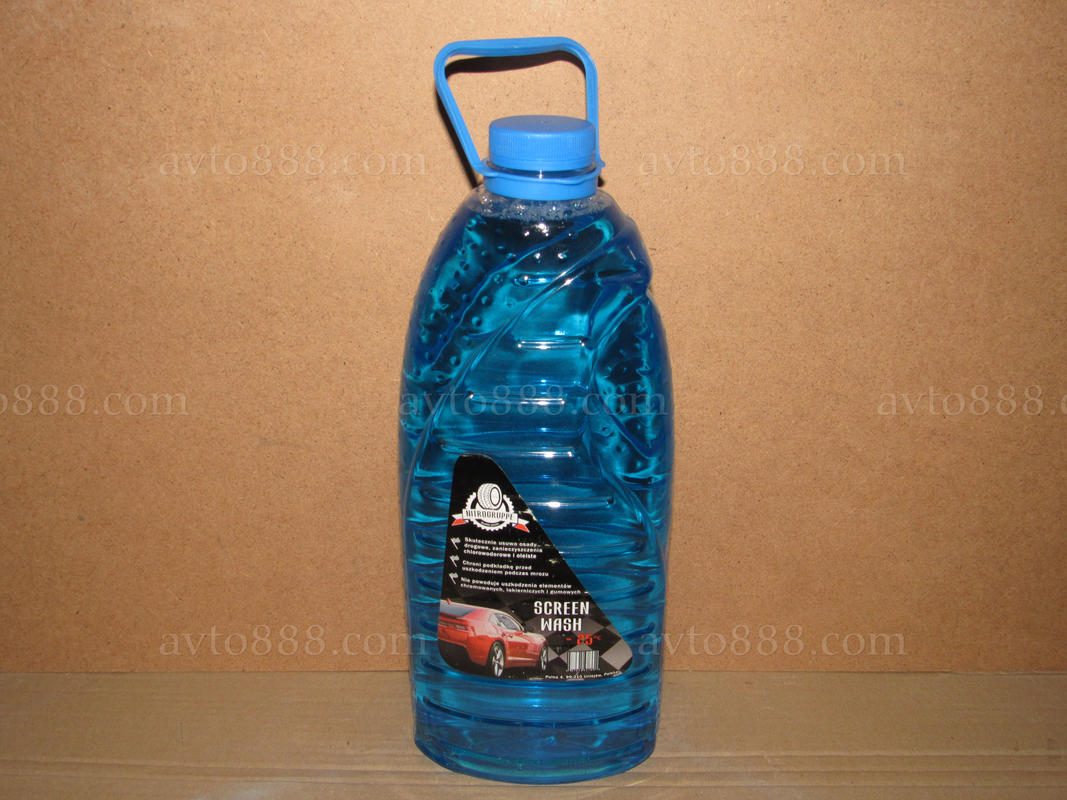 омивач скла 4,5л-висока "Screen Wash-25°С" помаранч.