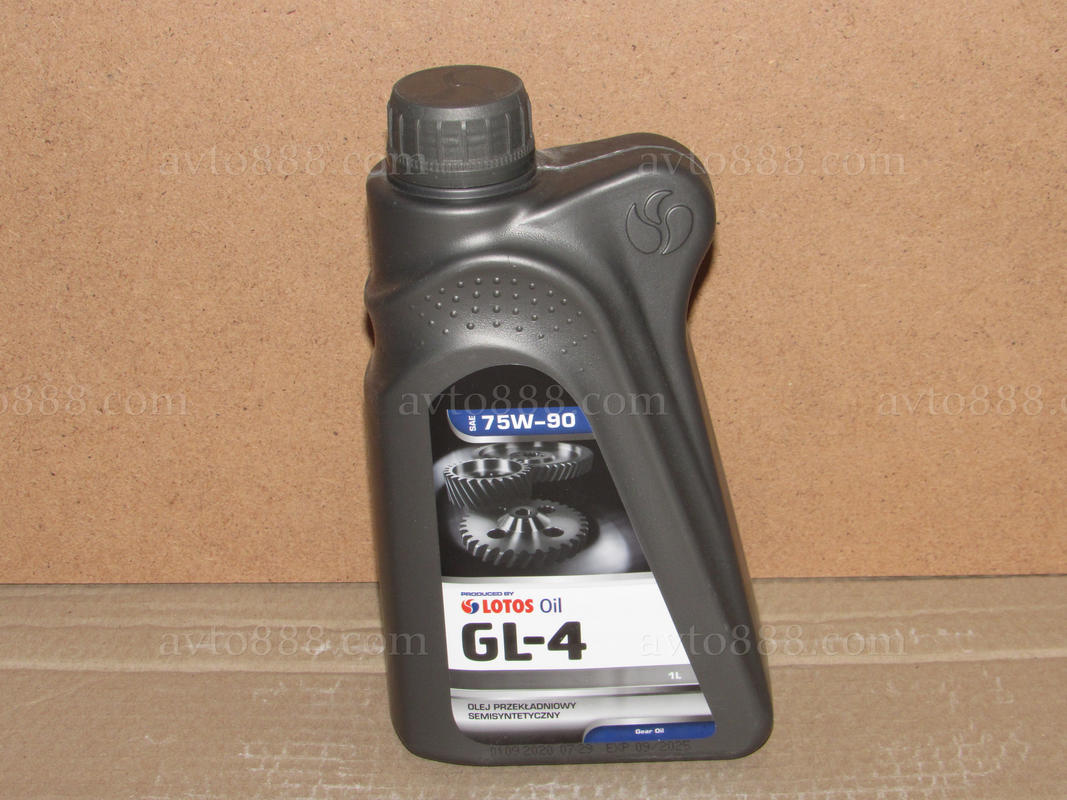 масло трансмісійне GL-4 75w90 1л "Lotos" SEMISYNTETIC GEAR OIL SAE   - - -