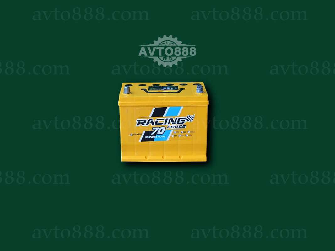 АКБ Азія  70 R+ 620A "Racing Forse"   - - -