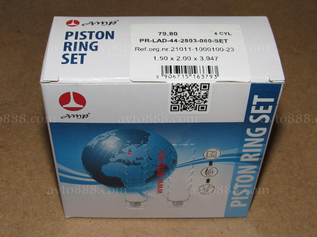 кільця 2105 79,8 "AMP"     - - -