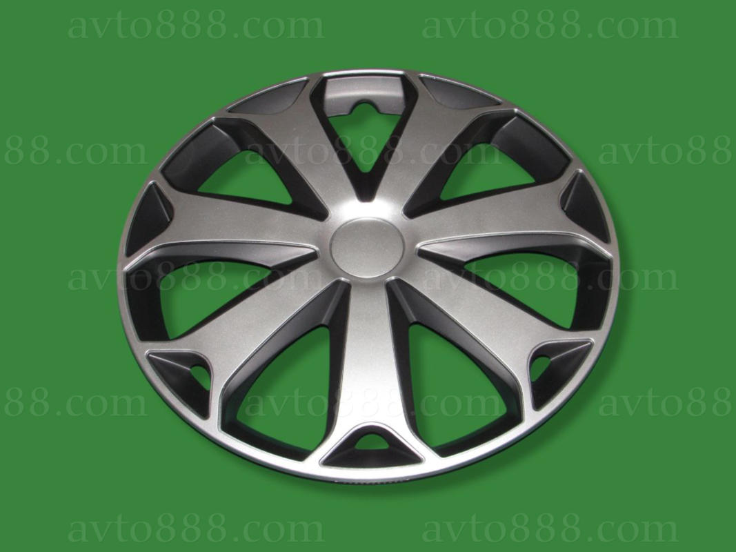 ковпаки 15" "Argo"-SILVER&BLACK   MEGA