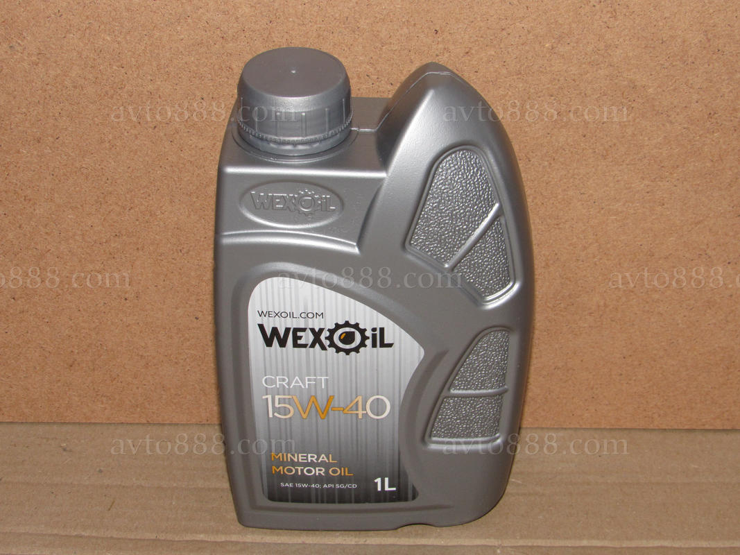 масло 15w40 1л "Wexoil" Craft   АКЦІЯ
