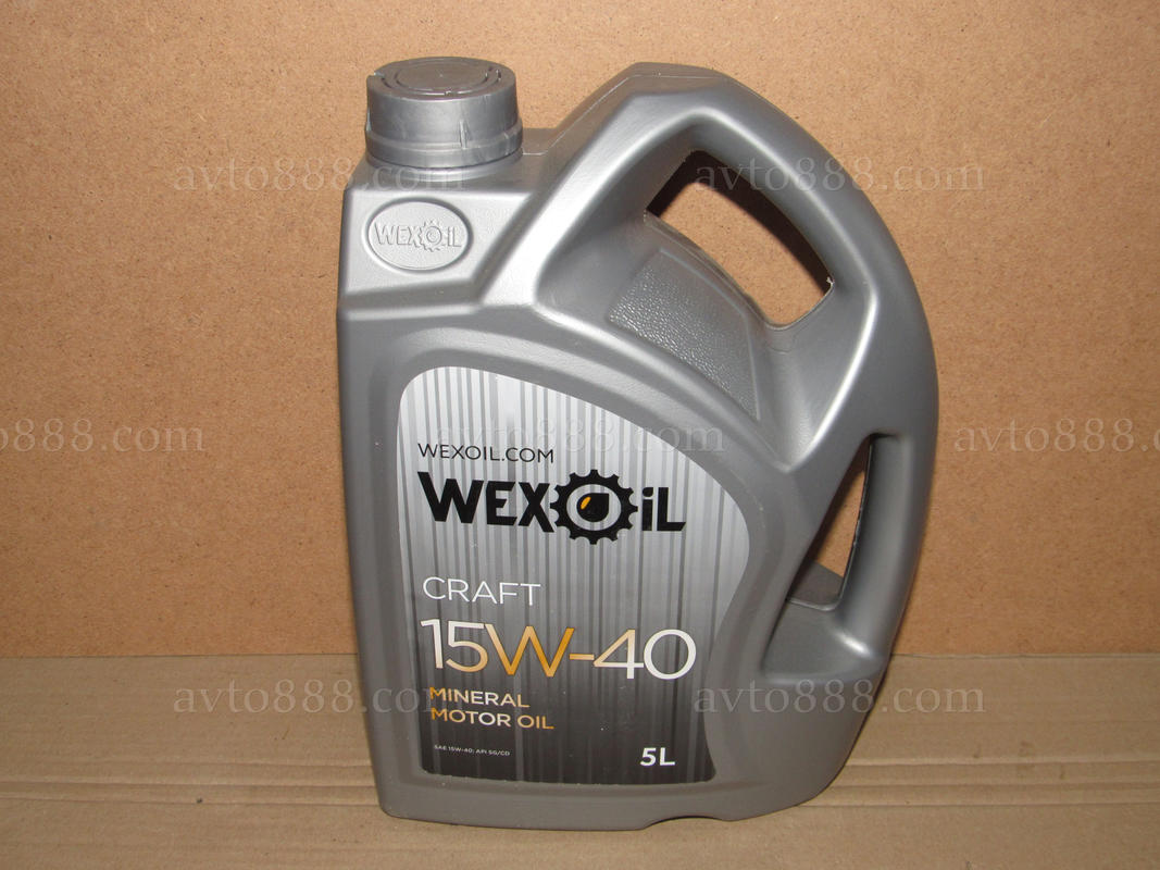масло 15w40 5л "Wexoil"