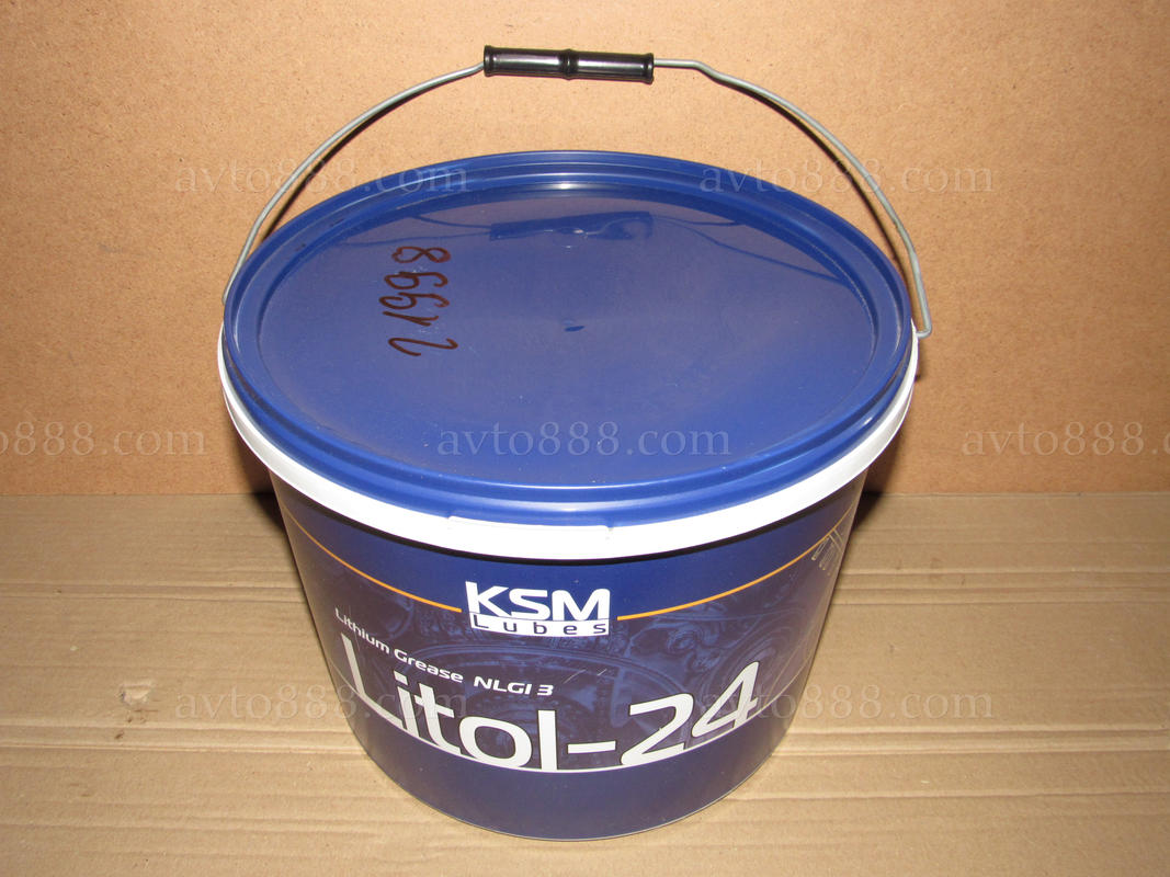 смазка Літол-24.  9кг "KSM"