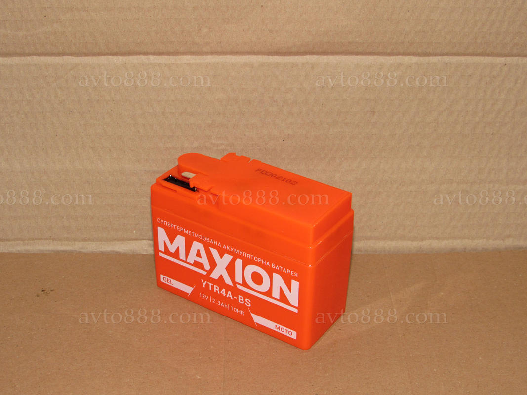 АКБ МОТО 12V  2,3A GEL широк. "MAXION"