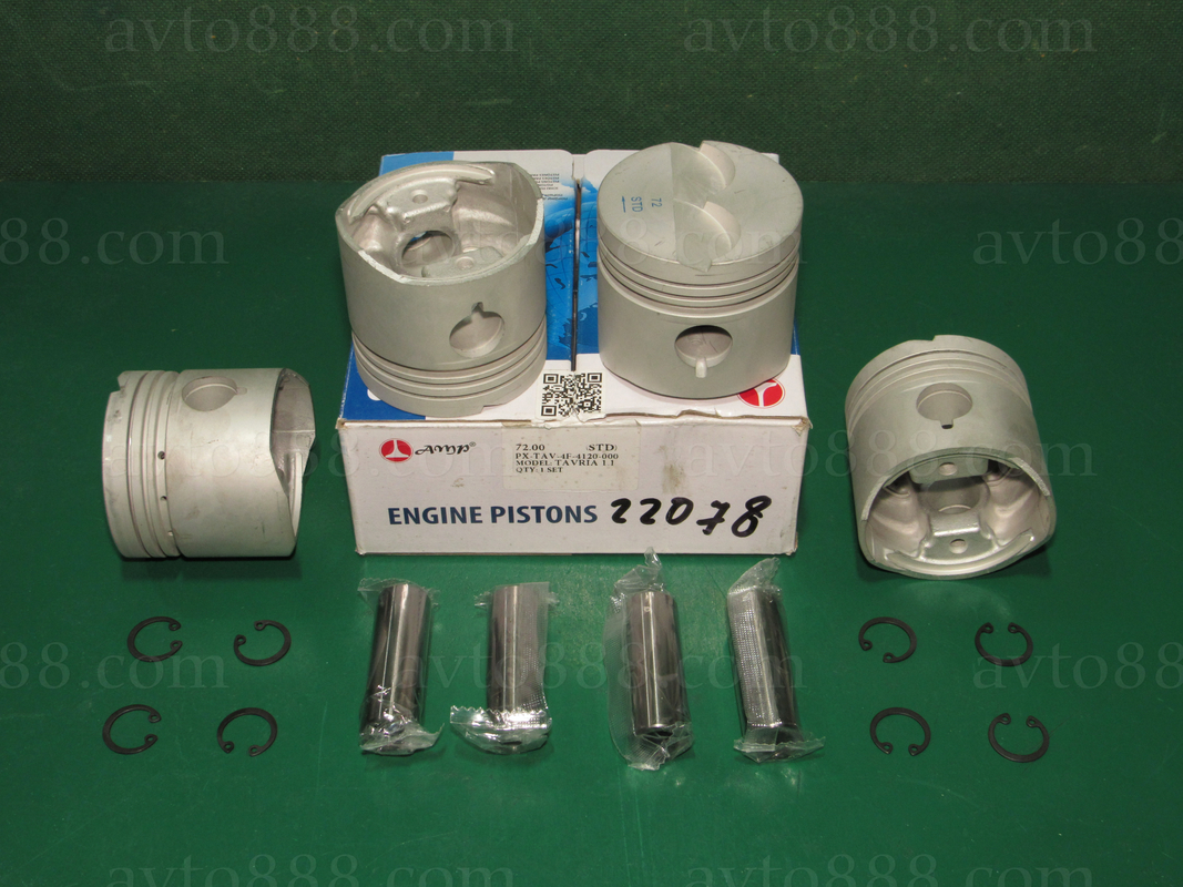 поршень Таврія 1.1 72.0 "AMP" з пальцями   АКЦІЯ