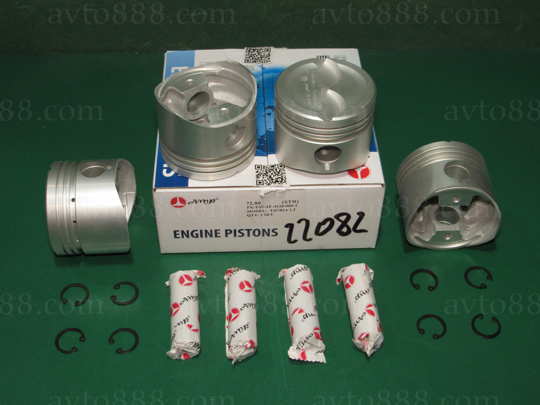 поршень Таврія-Славута -1.2 72.0 "AMP" з пальцями   STD      - / +