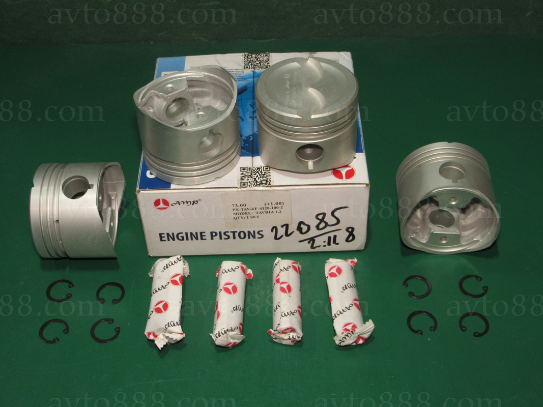 поршень Таврія-Славута -1.2 73.0 "AMP" з пальцями   ---