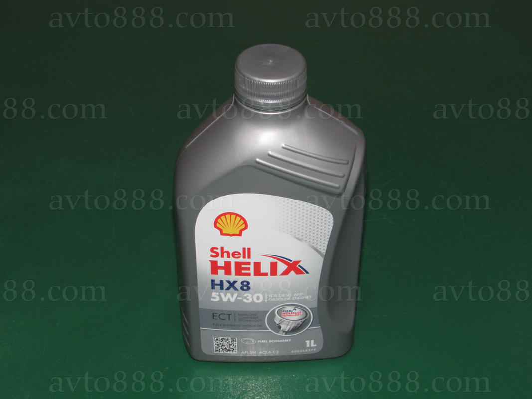 масло "Shell" 5w30 Helix HХ8 ECT 1л