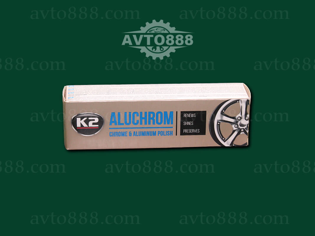 паста для полірування хромованих деталей 120ml "K2"   -(ALUCHROM)