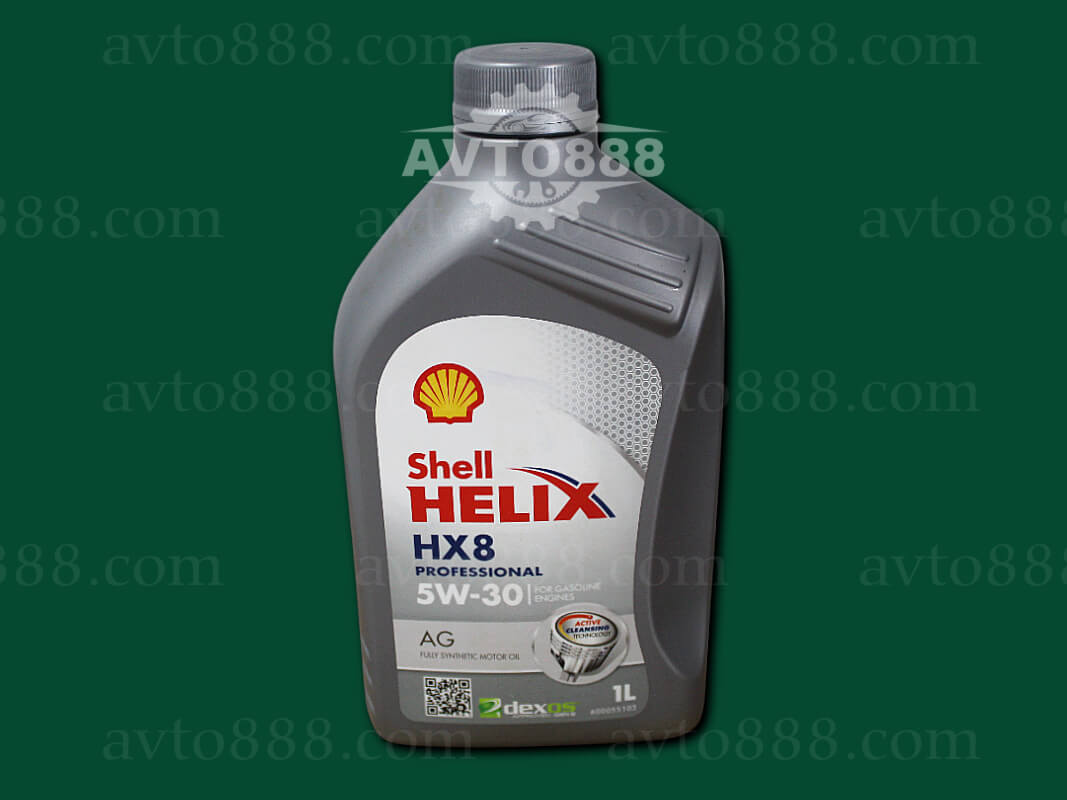 масло "Shell" 5w30 Helix HX8 Pro AG 1л   - - -