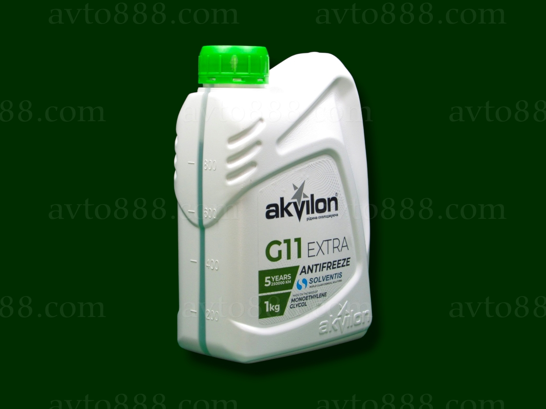 антифриз зелен.  1кг "Akvilon"