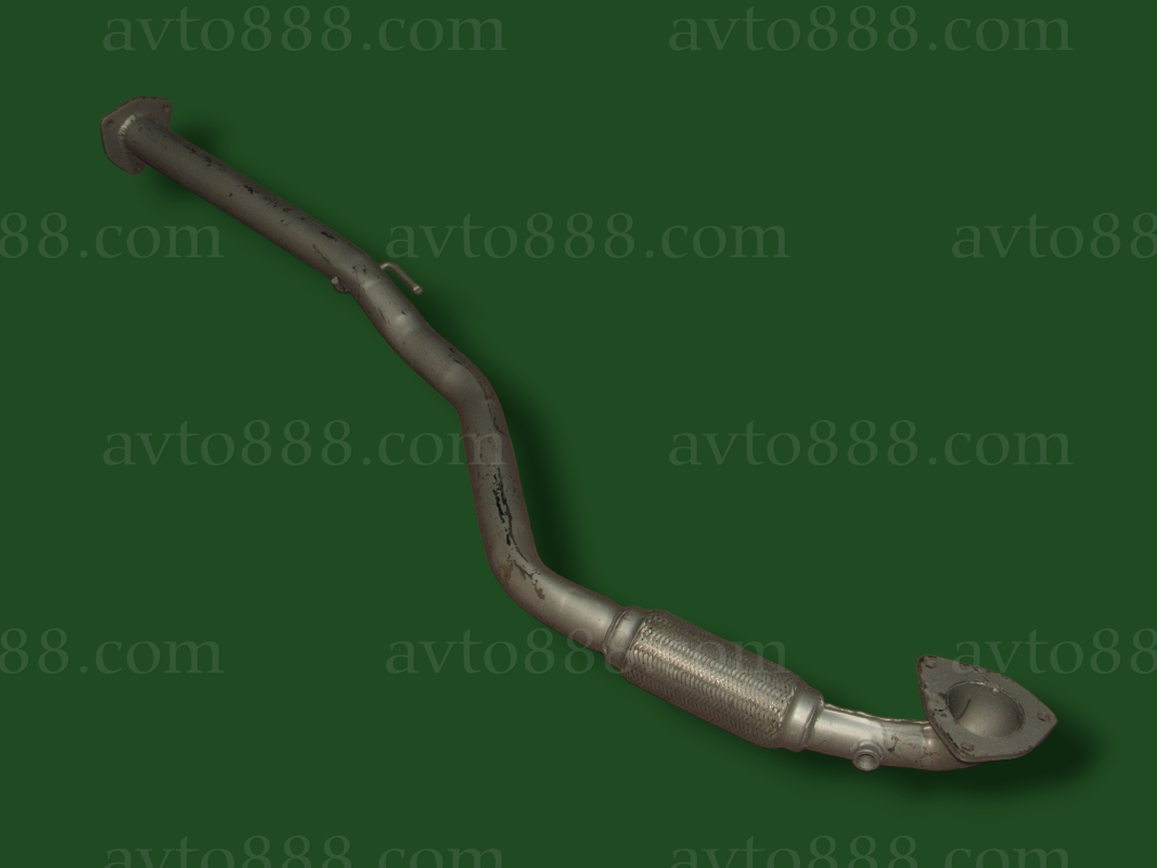 глушник Lanos 1.5 ШТАНИ ЕВРО-3 з гофрою під датчик "ТМК"