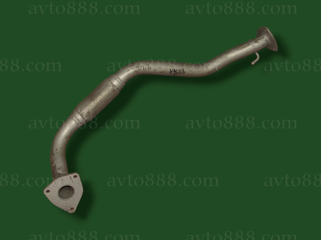 глушник Lanos 1.5, 1.6 ШТАНИ з гофрою "Ютас"   (1997-2000рік)