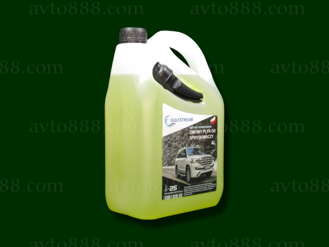 омивач скла з лійкою 4л -25*С жовтий