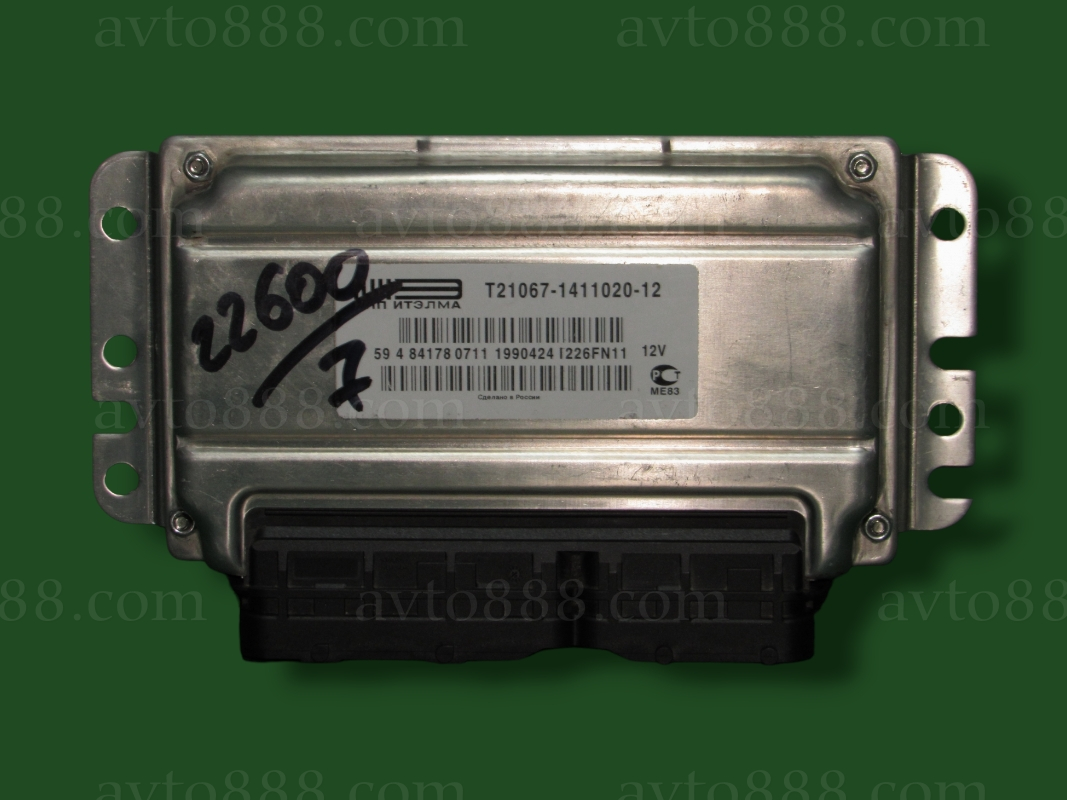 блок управл. 21067-…-12 "Ітелма"   ексклюзив exclusive