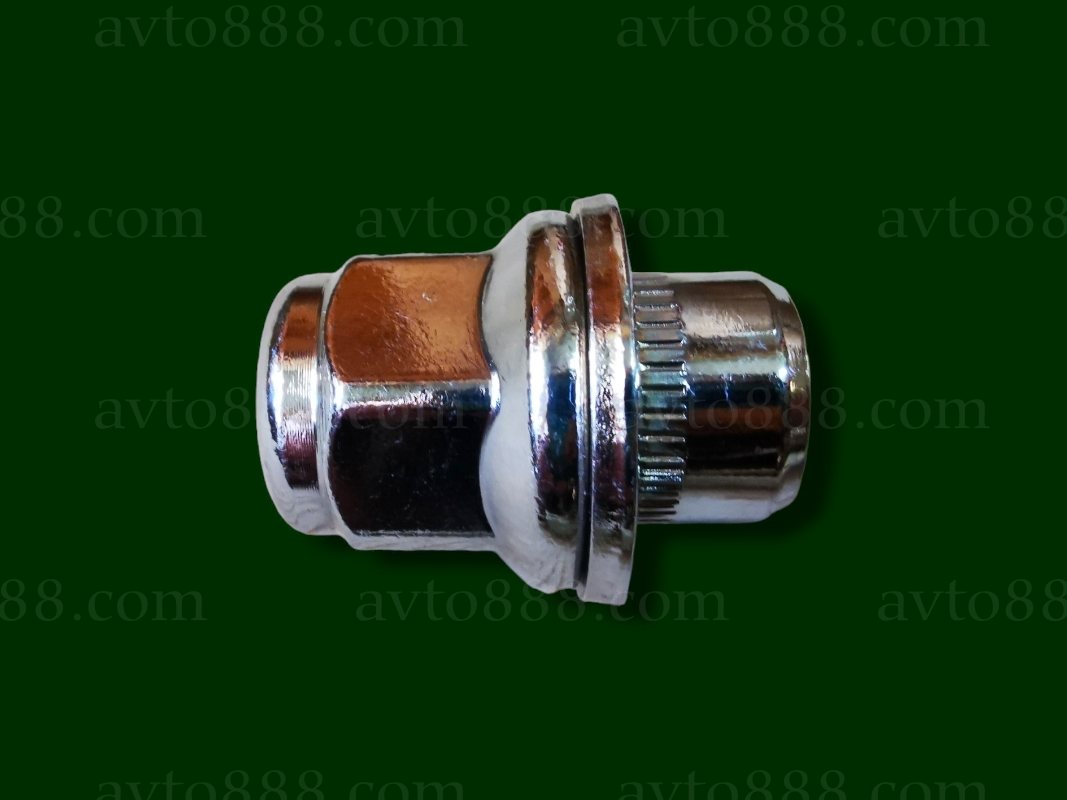 гайка колеса 14*1,5*37,5 з шайб. Тoyota Lexus кл.21 хром