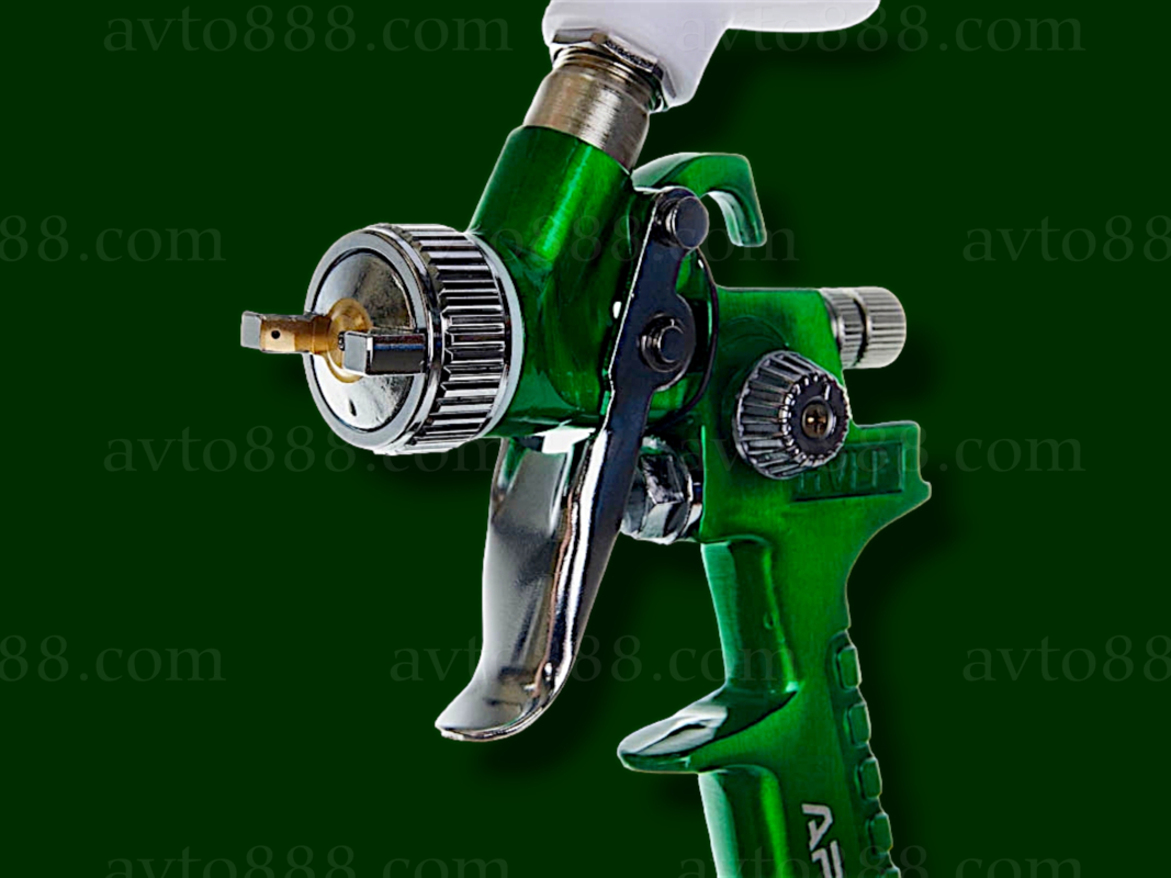 ПОКРАСКА Краскораспылитель HVLP-Mini O0.8мм в/б пласт. 100мл  (APRO)