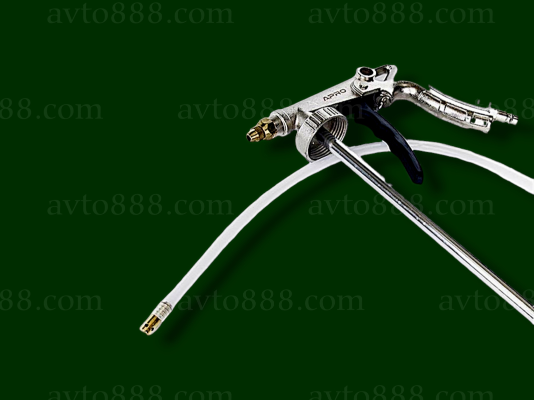 ПОКРАСКА Пневмопистолет для гравитекса с гибкой насадкой  (APRO)