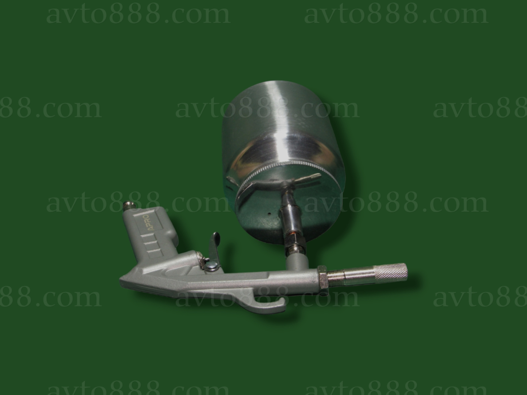 ПОКРАСКА Пневмопистолет пескоструйный (метал. бак)  (APRO)