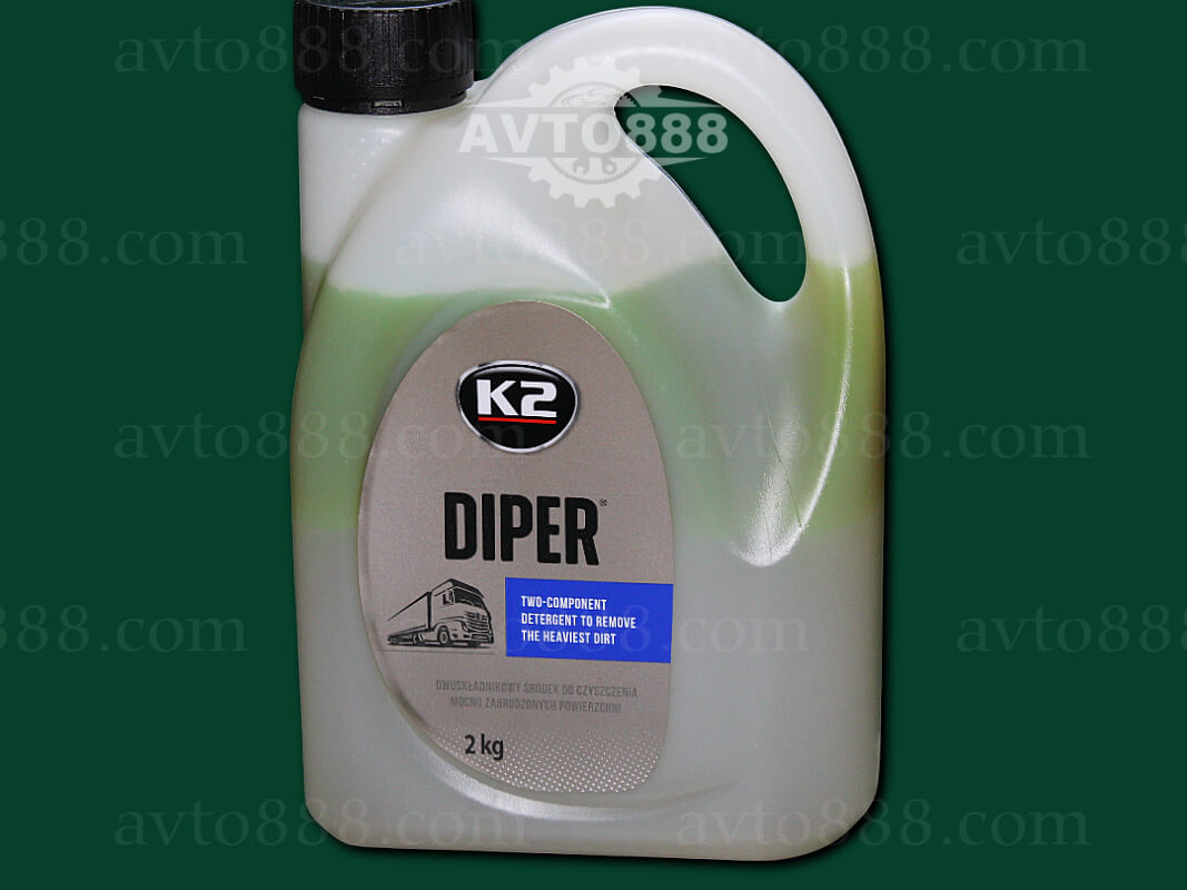 шампунь автомоб. 2кг DIPER "K2"   для безконт. мийки