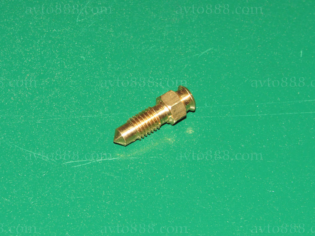 штуцер прокачки торм. ключ 10     -01-08станд.- ЛАТУНЬ