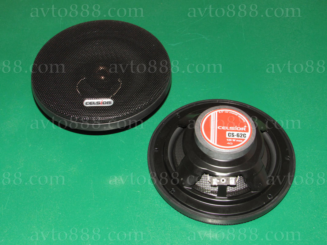 колонки "Celsior" 6.5" (16,5см) 100 Вт/2-пол. Carbon